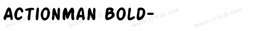 ActionMan Bold字体转换 ActionMan Bold字体转换